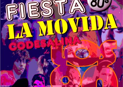 Fiesta La Movida Codesalina cartel